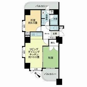 ライオンズマンション苫小牧錦町｜北海道苫小牧市錦町２丁目(賃貸マンション2LDK・5階・52.51㎡)の写真 その1