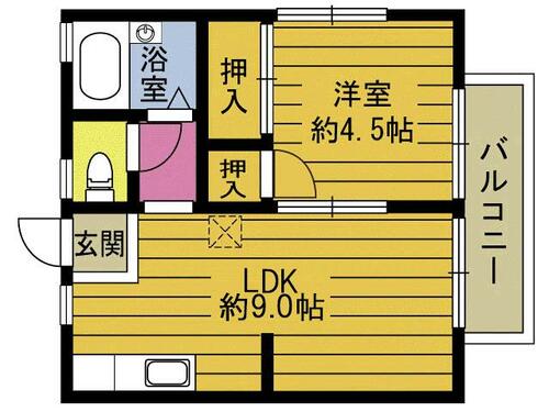 同じ建物の物件間取り写真 - ID:244003683063