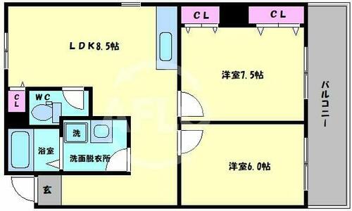 同じ建物の物件間取り写真 - ID:227083365891