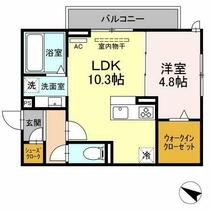 フィーミュール 301 ｜ 愛知県豊橋市牟呂町字百間（賃貸アパート1LDK・3階・40.26㎡） その2