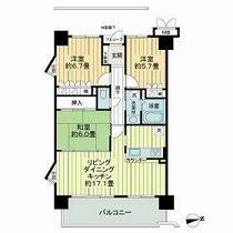 サーパス城山西通り  ｜ 島根県松江市黒田町（賃貸マンション3LDK・9階・76.28㎡） その1