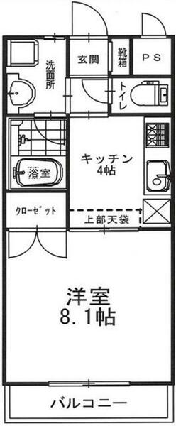 ヴィーブルハイム｜東京都練馬区関町北４丁目(賃貸マンション1K・2階・29.45㎡)の写真 その2