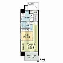 グローベルザ・スイート森下  ｜ 東京都江東区新大橋３丁目（賃貸マンション1DK・3階・30.17㎡） その1