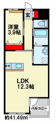 同じ建物の物件間取り写真 - ID:240028156089