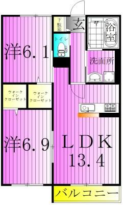 同じ建物の物件間取り写真 - ID:213103859235