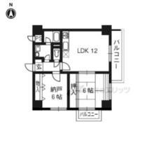 京都府京都市南区久世上久世町（賃貸マンション2LDK・6階・57.60㎡） その2