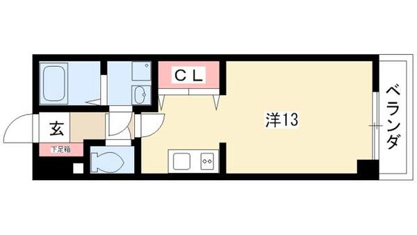 ビオラ名駅西 603｜愛知県名古屋市中村区則武２丁目(賃貸マンション1R・6階・33.82㎡)の写真 その2