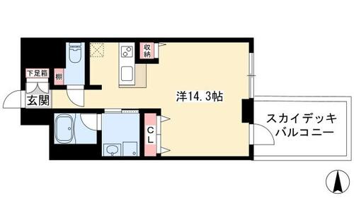 同じ建物の物件間取り写真 - ID:223031908320