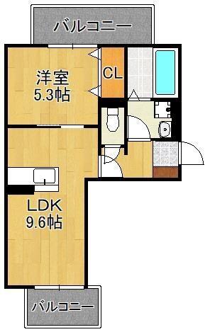 同じ建物の物件間取り写真 - ID:240028504001