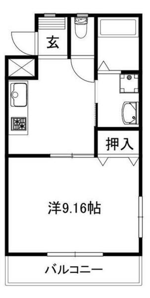 チェスターコート蔵本｜徳島県徳島市蔵本町２丁目(賃貸マンション1DK・1階・34.60㎡)の写真 その2