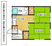 北九州市戸畑区中原東３丁目 2階建 築48年のイメージ