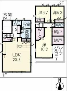 間取り：223039757309