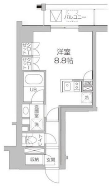 レジディア高円寺｜東京都杉並区高円寺南５丁目(賃貸マンション1R・6階・26.67㎡)の写真 その2