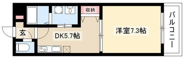 リバパレス鶴舞 905｜愛知県名古屋市昭和区鶴舞２丁目(賃貸マンション1DK・9階・30.60㎡)の写真 その2