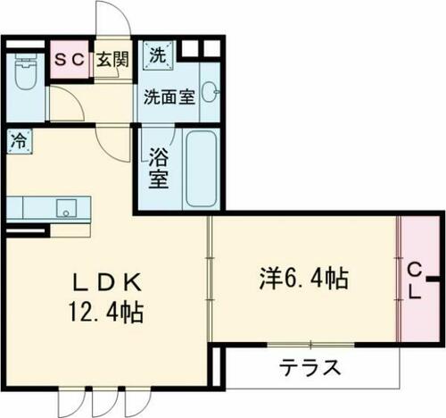 同じ建物の物件間取り写真 - ID:213103482110