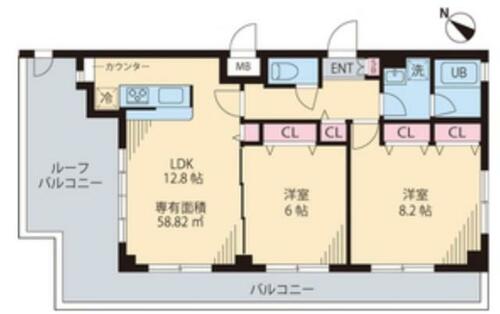 同じ建物の物件間取り写真 - ID:214054741290