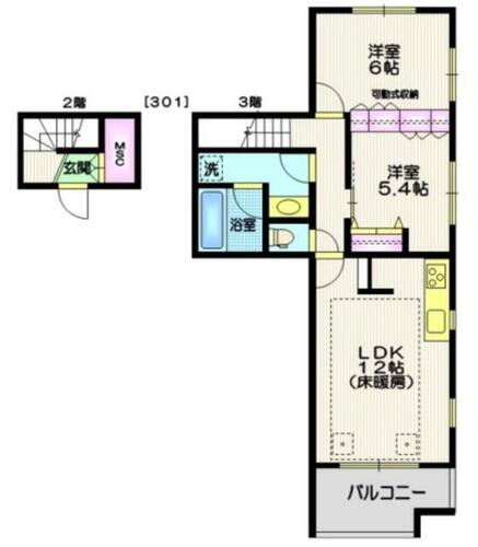 同じ建物の物件間取り写真 - ID:213103070256