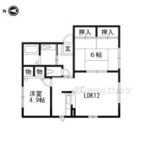 京都府亀岡市大井町土田１丁目（賃貸アパート2LDK・2階・53.25㎡） その2