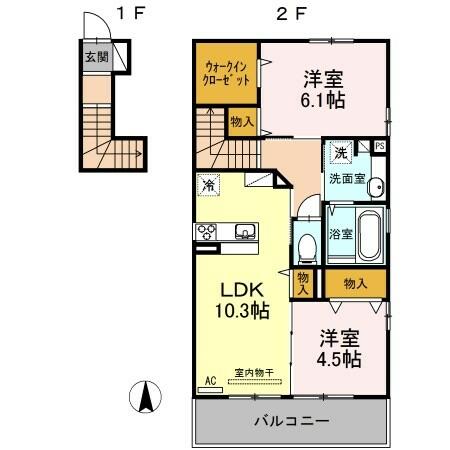 同じ建物の物件間取り写真 - ID:235005151263