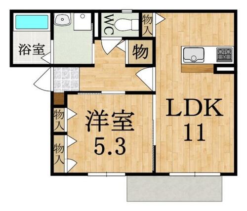 同じ建物の物件間取り写真 - ID:229008832515