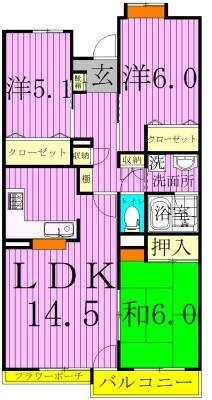 同じ建物の物件間取り写真 - ID:212042850435