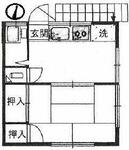 大和市南林間７丁目 2階建 築41年のイメージ