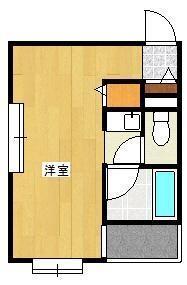 アイコートⅠ｜福岡県北九州市小倉北区中津口１丁目(賃貸マンション1K・3階・24.47㎡)の写真 その2