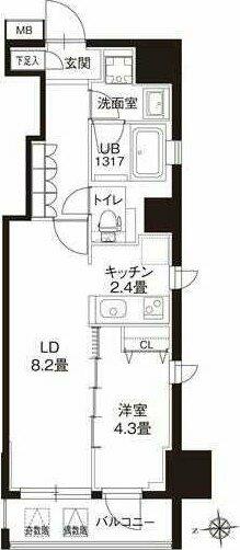 レオーネ御徒町｜東京都台東区台東３丁目(賃貸マンション1LDK・5階・40.50㎡)の写真 その2