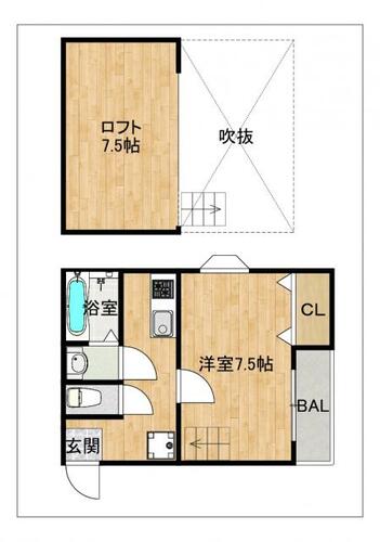 同じ建物の物件間取り写真 - ID:240028462772