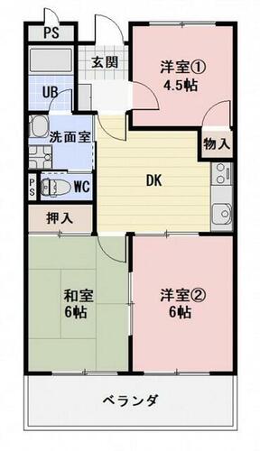 同じ建物の物件間取り写真 - ID:223031209844