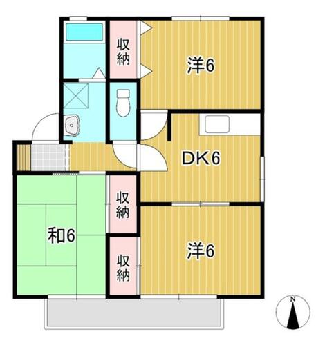 同じ建物の物件間取り写真 - ID:208009248424