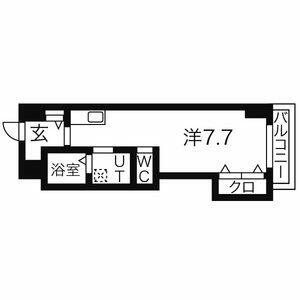 愛知県名古屋市緑区鳴子町２丁目(賃貸マンション1R・2階・30.16㎡)の写真 その2