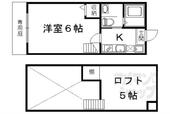 京都市中京区西ノ京西月光町 2階建 築17年のイメージ