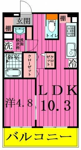 ＡＲＴ　ＲＥＳＩＤＥＮＣＥ　ＩＮ　ＫＡＳＨＩＷＡ－ｎｏ－ＨＡ～アートレ 302｜千葉県柏市若柴(賃貸マンション1LDK・3階・41.10㎡)の写真 その2