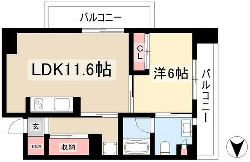 同じ建物の物件間取り写真 - ID:223031998421