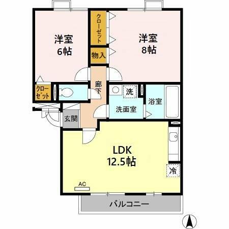 同じ建物の物件間取り写真 - ID:223031382915