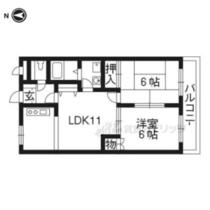 コンフォール州見台３番館 205 ｜ 京都府木津川市州見台１丁目（賃貸マンション2LDK・2階・51.30㎡） その2