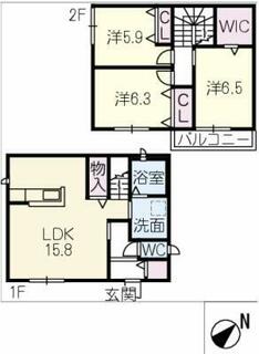 間取り：223039036008