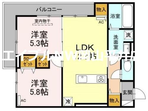 同じ建物の物件間取り写真 - ID:233018786290