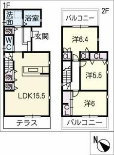 間取り：223039043550