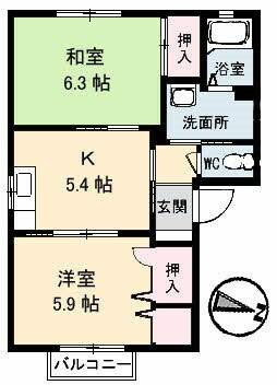 同じ建物の物件間取り写真 - ID:235005155812