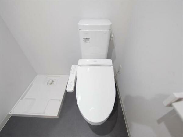 画像7:温水洗浄暖房便座付トイレ　イメージ写真