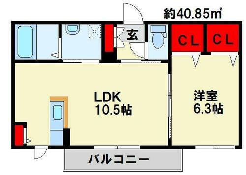 同じ建物の物件間取り写真 - ID:240028205493