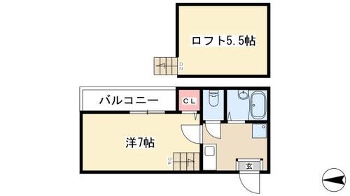 同じ建物の物件間取り写真 - ID:223032284020