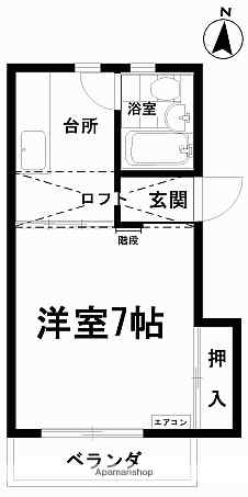 同じ建物の物件間取り写真 - ID:207001088598