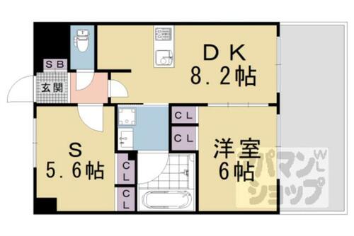 同じ建物の物件間取り写真 - ID:226064829955