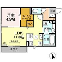 コンフォール　コート 101 ｜ 山口県下関市綾羅木新町２丁目（賃貸アパート1LDK・1階・42.79㎡） その2