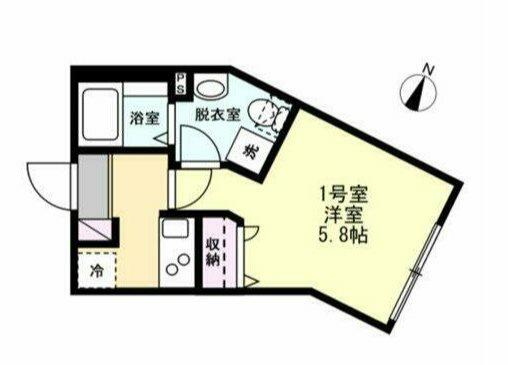 Ｇ－Ｒｅｓｉｄｅｎｃｅ｜神奈川県横須賀市安浦町１丁目(賃貸アパート1K・1階・20.09㎡)の写真 その2