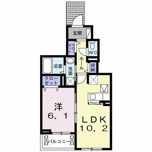 同じ建物の物件間取り写真 - ID:214053780189