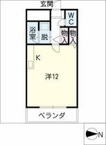 パークハウスタカシ  ｜ 愛知県名古屋市名東区梅森坂５丁目（賃貸マンション1R・2階・30.00㎡） その2